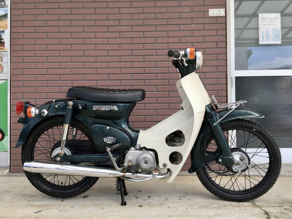 スーパーカブ50 ロングシートカスタム | 地元熊本のバイクショップ