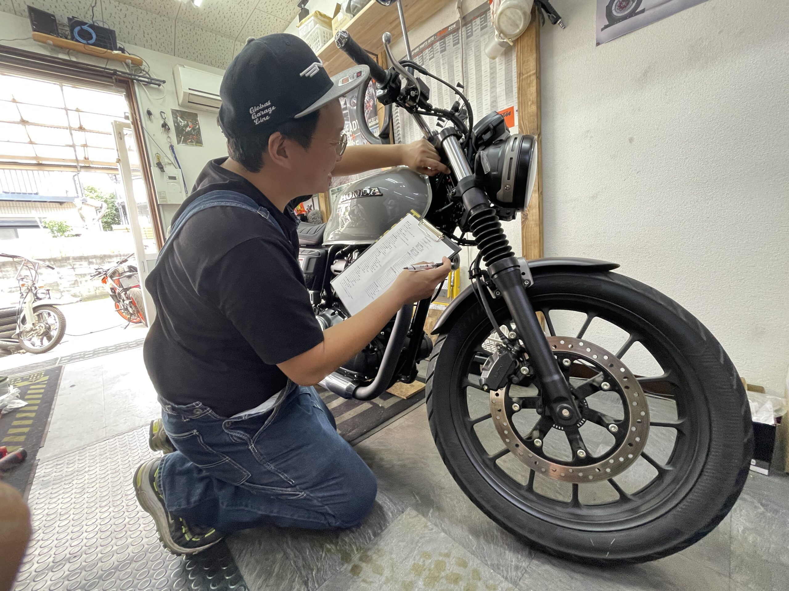 熊本でのバイク車検