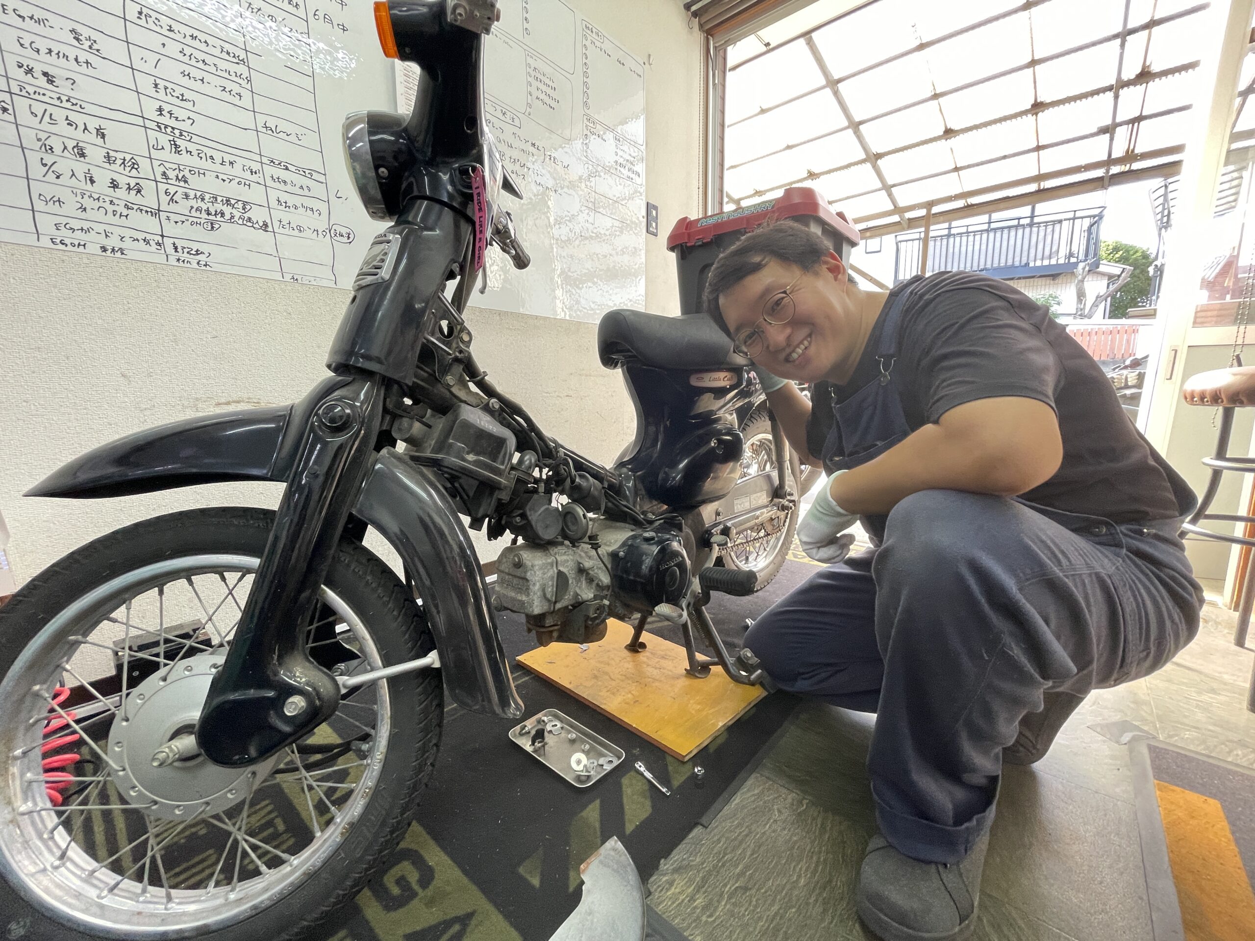 熊本でのバイクの修理・整備
