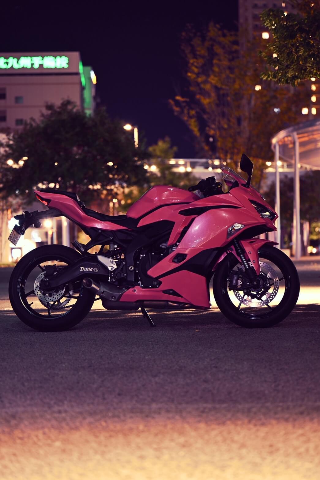 バイクのカスタム塗装